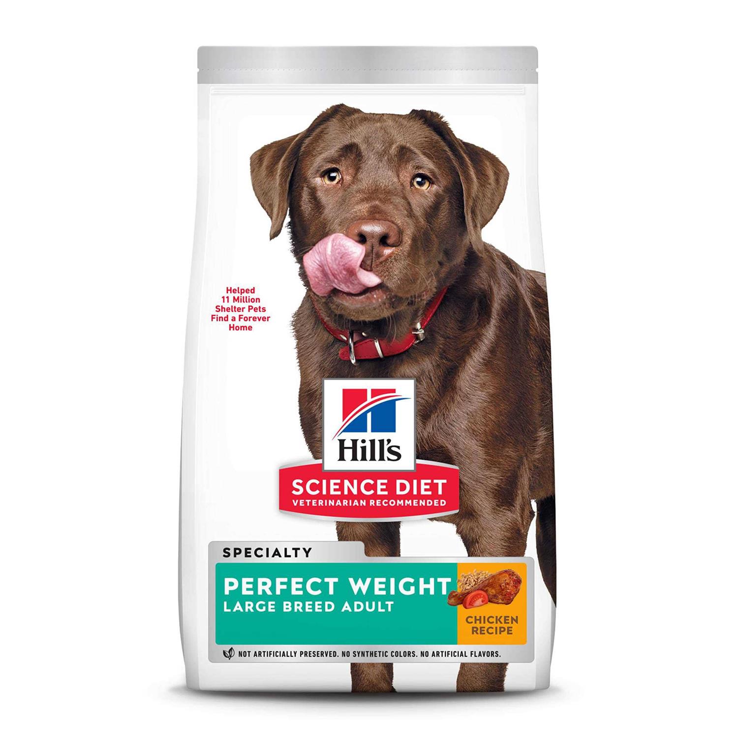 Hill’s Science Diet Adult Perfect Weight Large Breed Chicken Dry Dog Food - Healthber