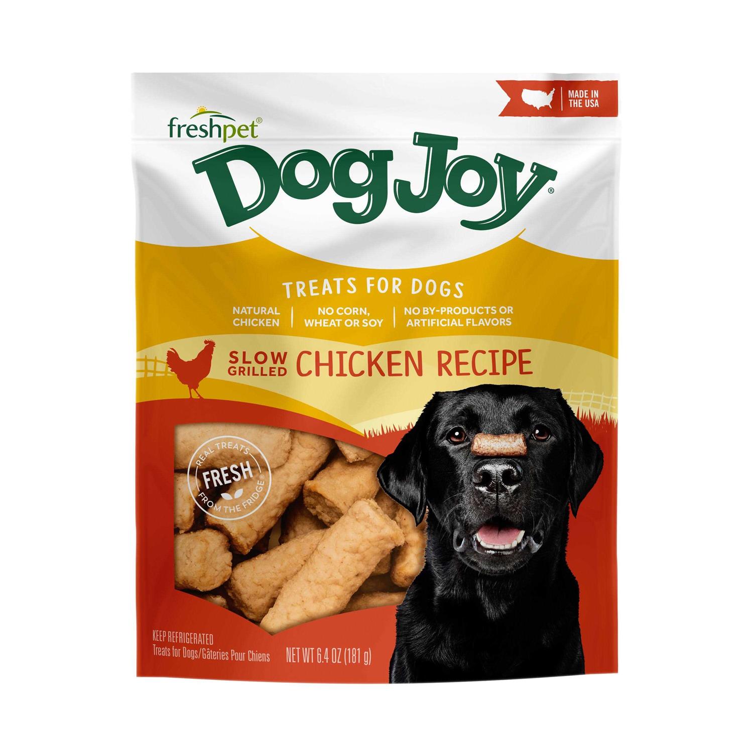 Freshpet Dog Joy Slow Grilled Chicken Recipe Treats - Healthber