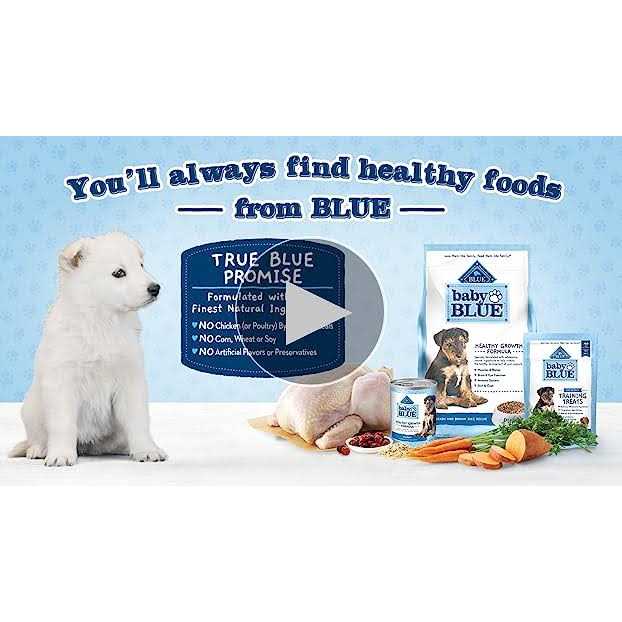 Blue Buffalo Baby Blue Large Breed Healthy Growth Formula Natural Chicken & Brown Rice Recipe Puppy Dry Food - Healthber