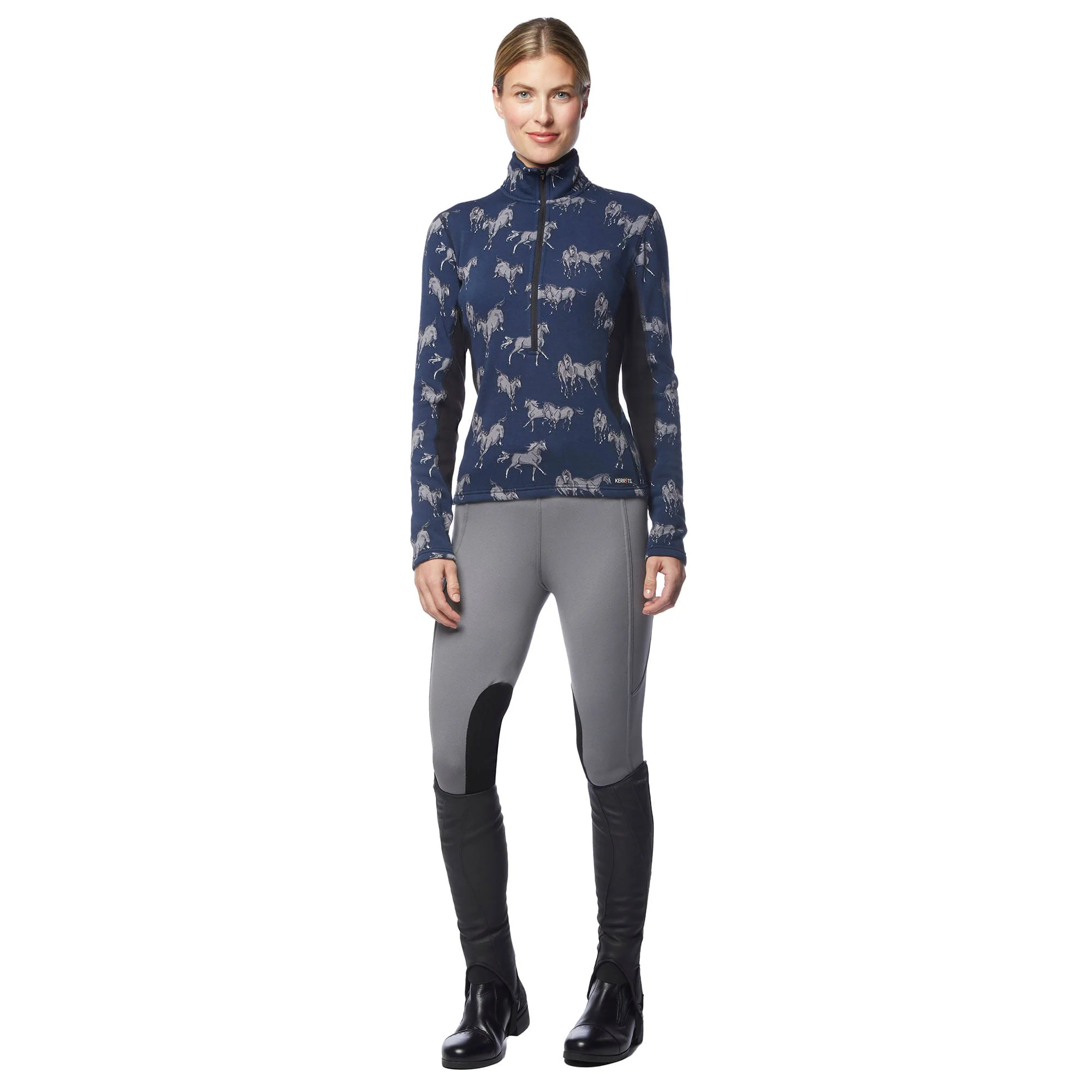 Kerrits Horse Sense Fleece Half Zip - Healthber