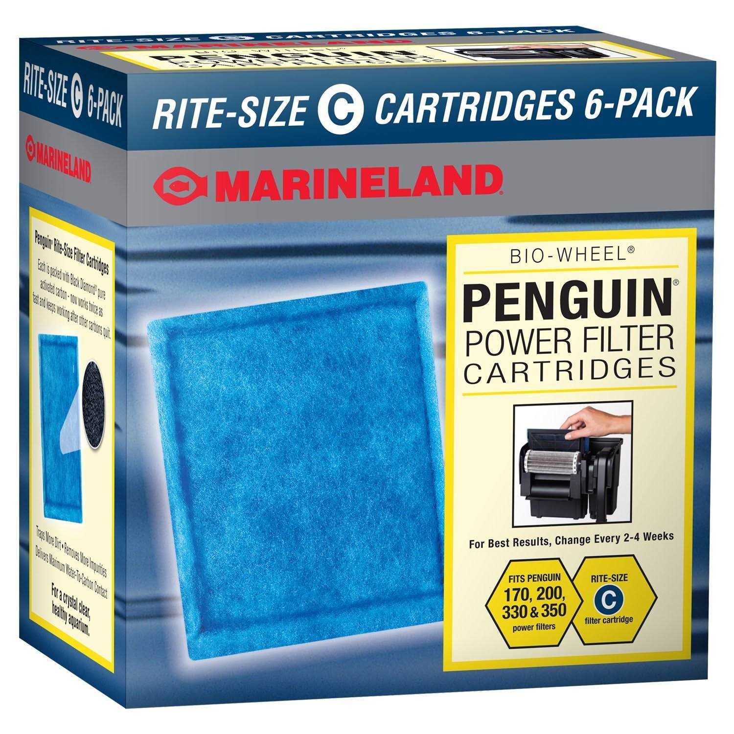 Marineland Penguin Power Filter Cartridge Rite-Size C - Healthber