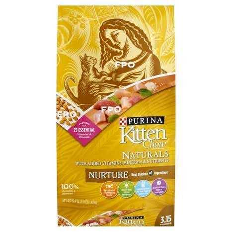 Purina Kitten Chow Naturals Cat Dry Food - Healthber