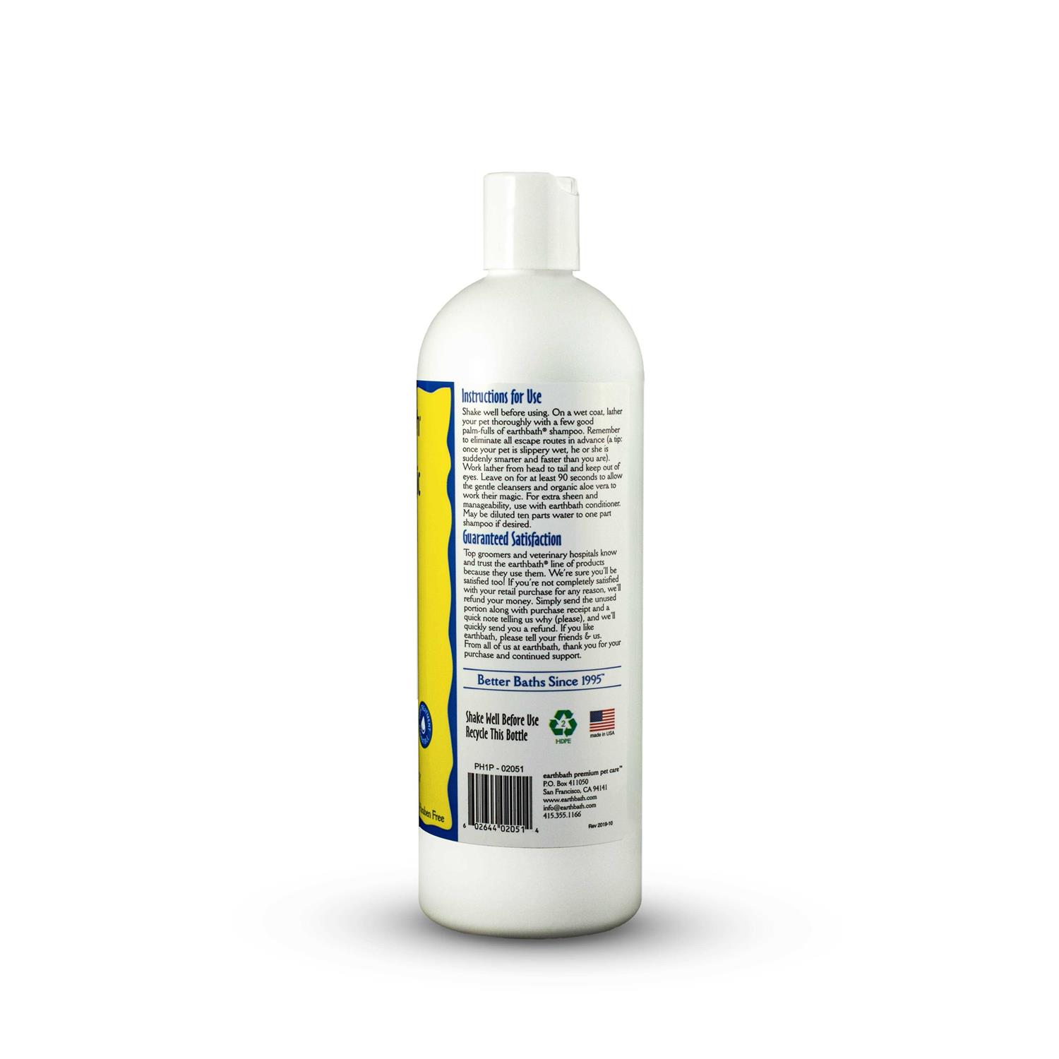 Earthbath Hypo-Allergenic Shampoo - Healthber