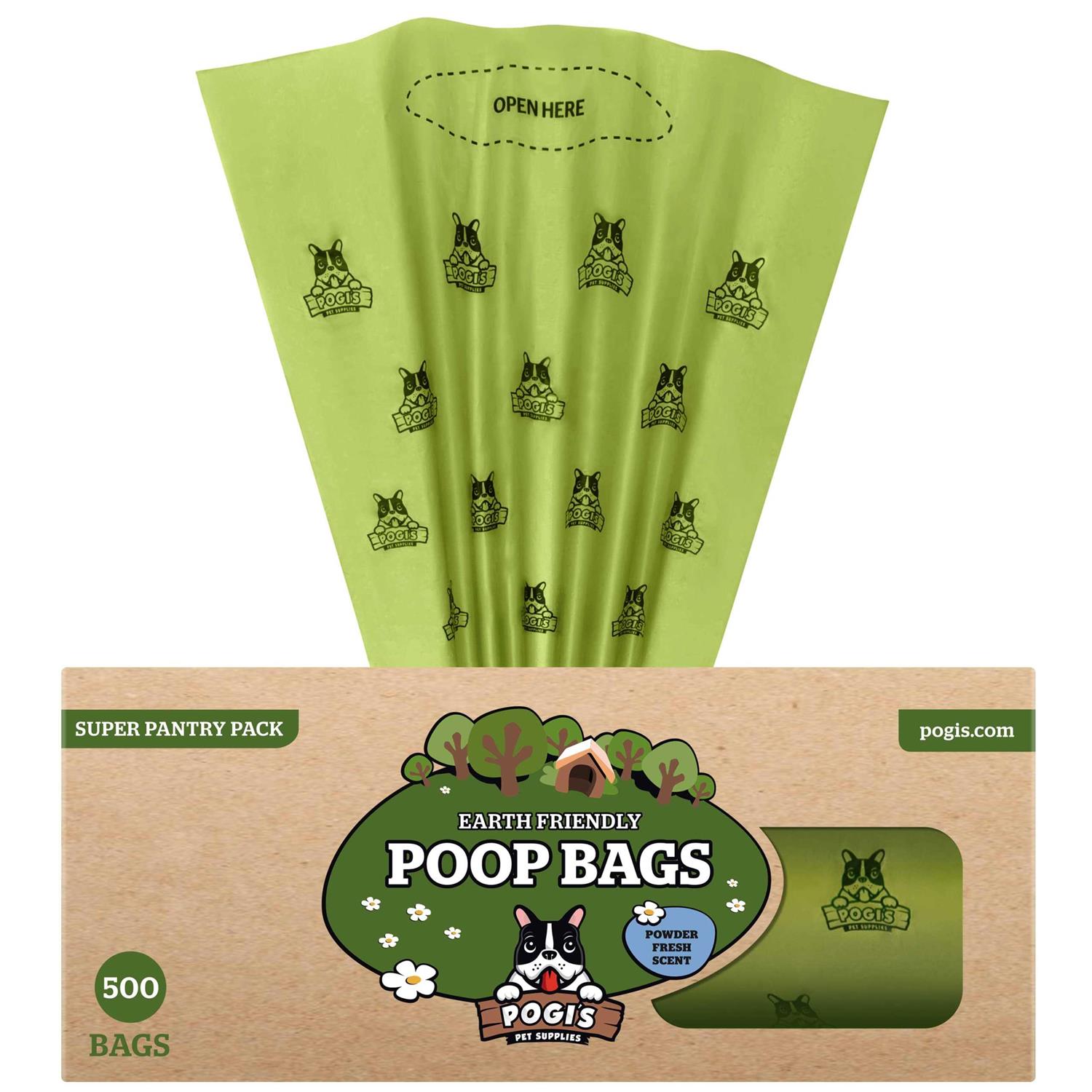 Pogi’s Pet Supplies Poop Bags 500 Dog Poop Bags for Yards - Healthber