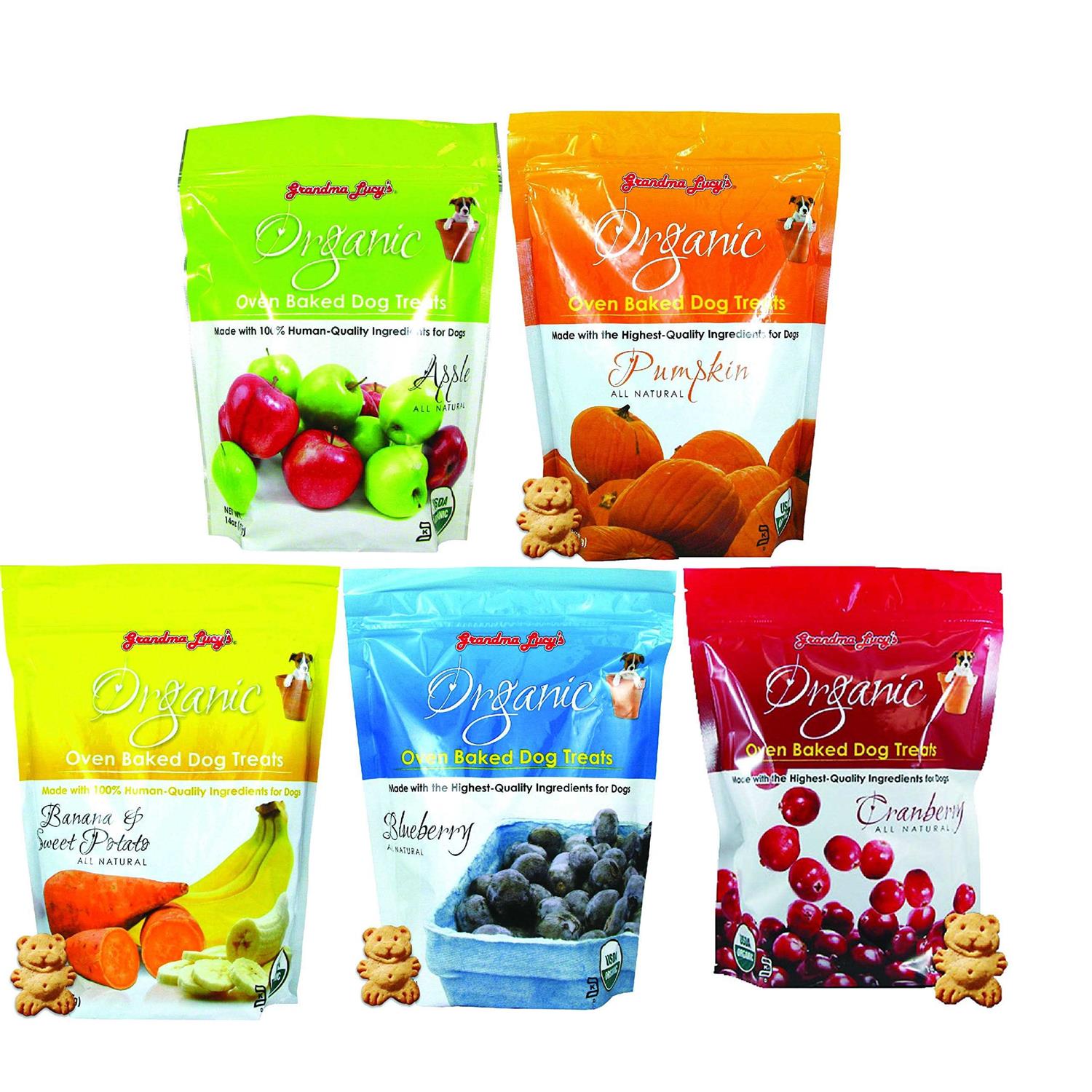 Grandma Lucy’s Organic Baked Dog Treats - Healthber