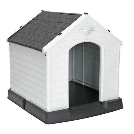 ZENSTYLE Large Dog House Insulated Waterproof Pet Kennel Shelter Indoor Outdoor - Healthber