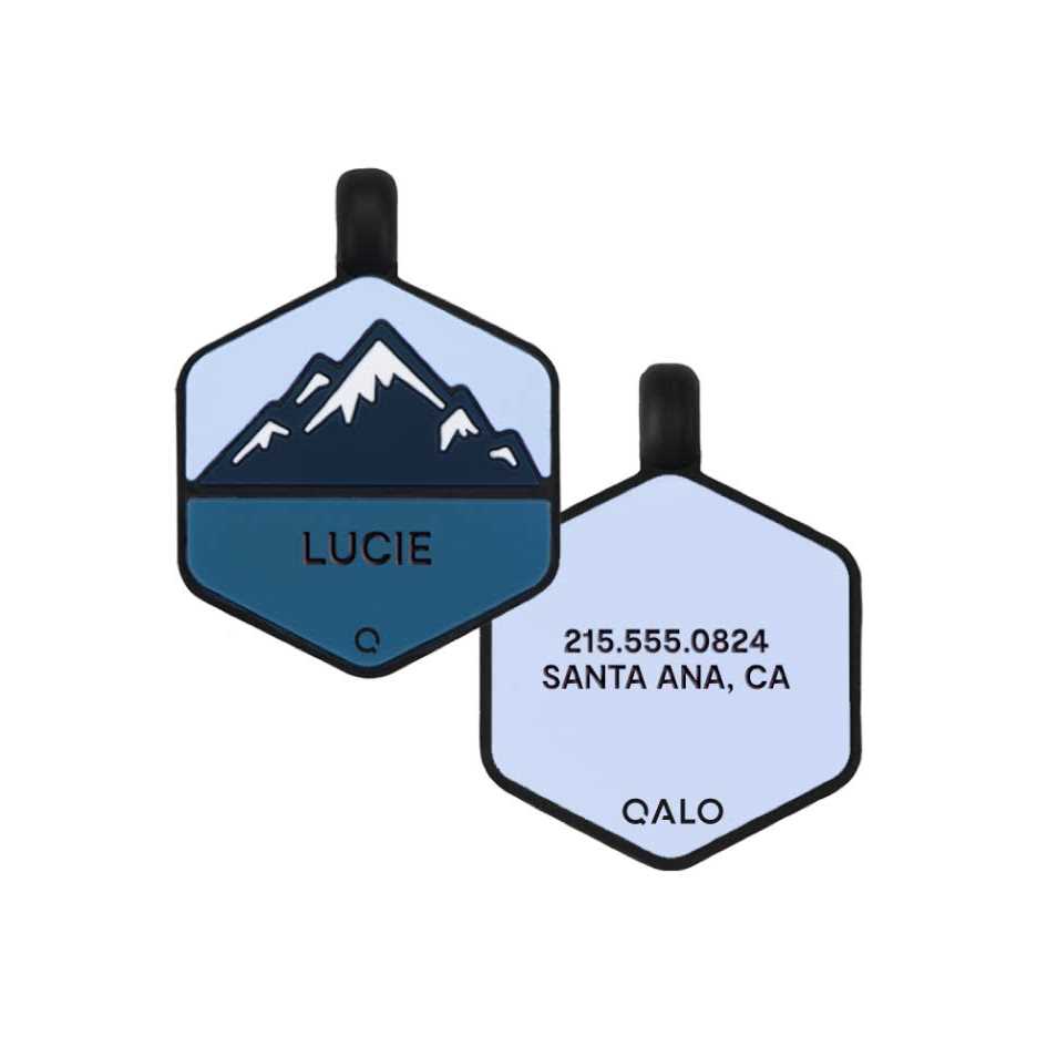 QALO customized Silicone Dog ID Tag - Healthber