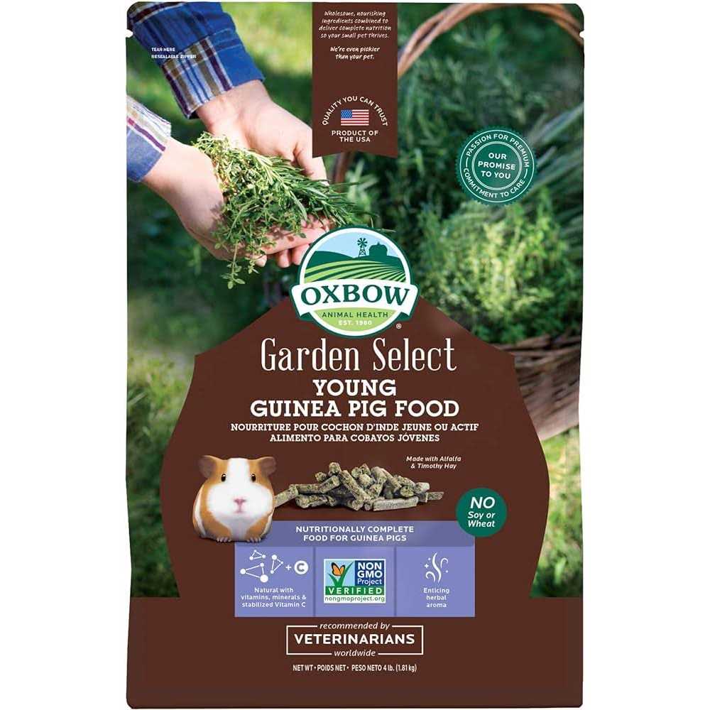 Oxbow Garden Select Adult Guinea Pig Food - Healthber