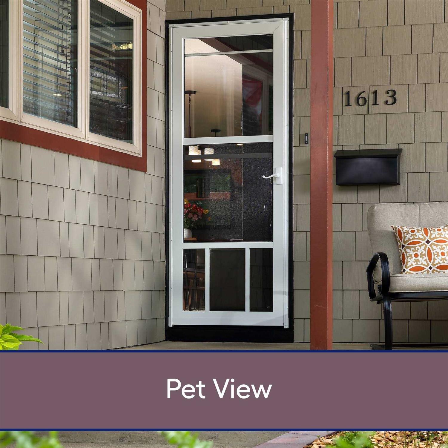 Larson Pet View Pet Storm Door - Healthber