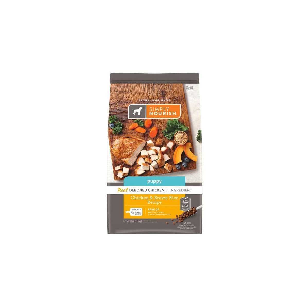 Simply Nourish Original Puppy Dry Dog Food - Healthber