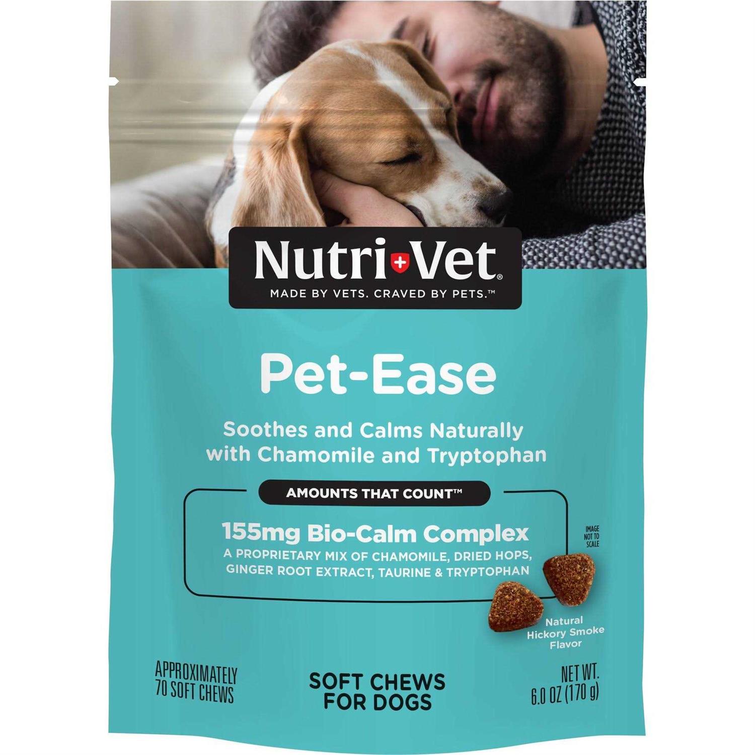 Nutri Vet Pet Ease Soft Chews for Dogs - Healthber