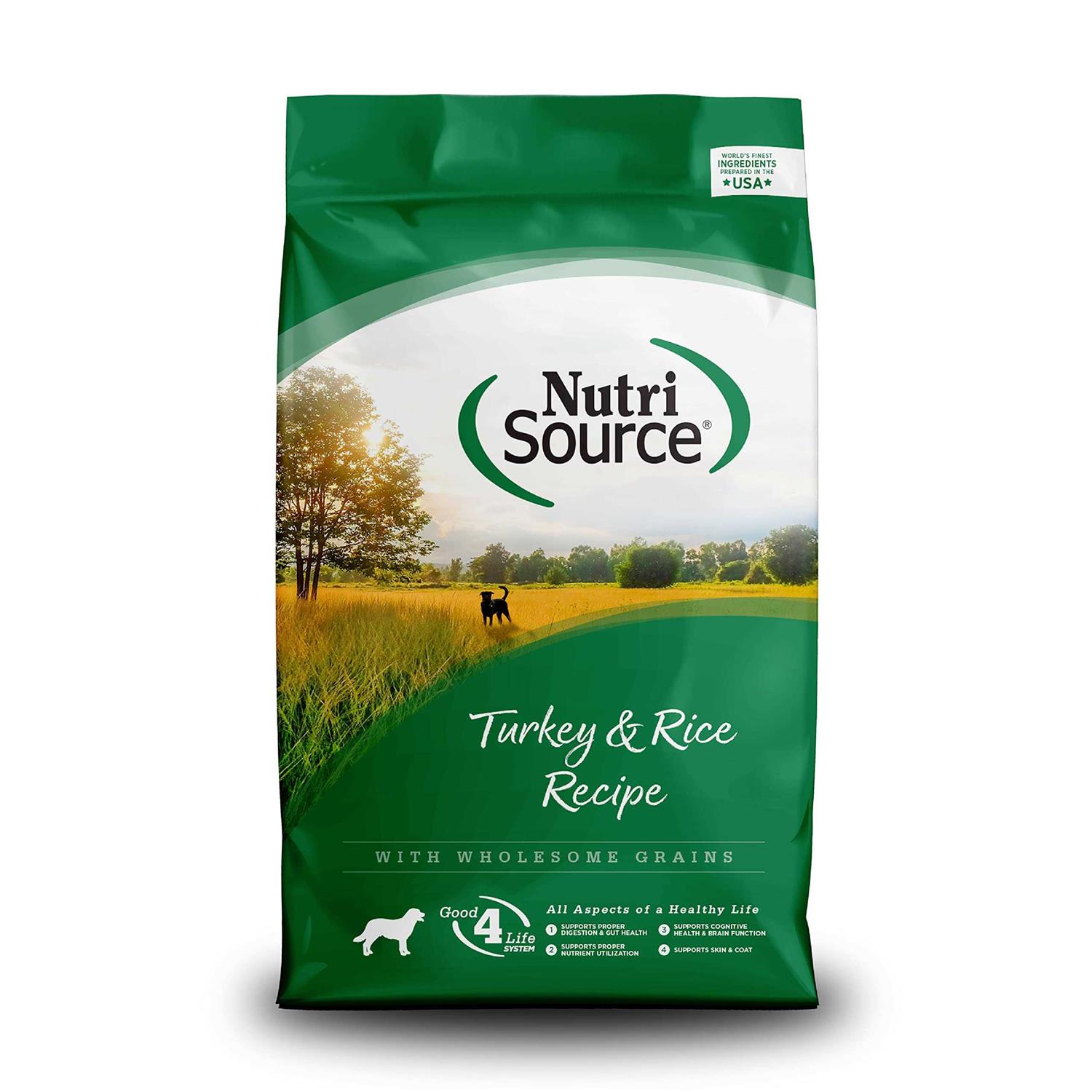 NutriSource Turkey & Rice Dry Dog Food - Healthber