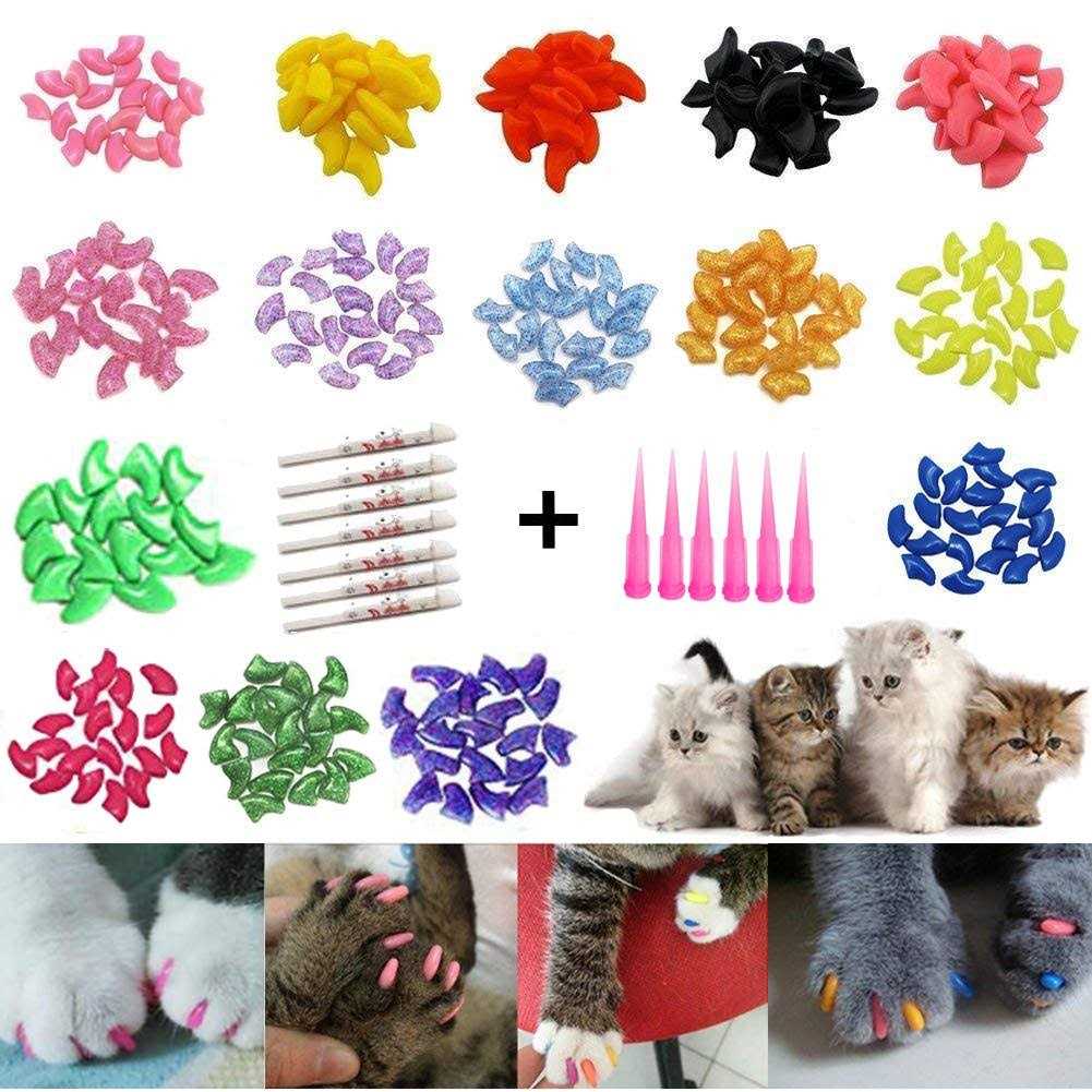 JOYJULY Soft Cat Kitty Caps Claws Paws - Healthber