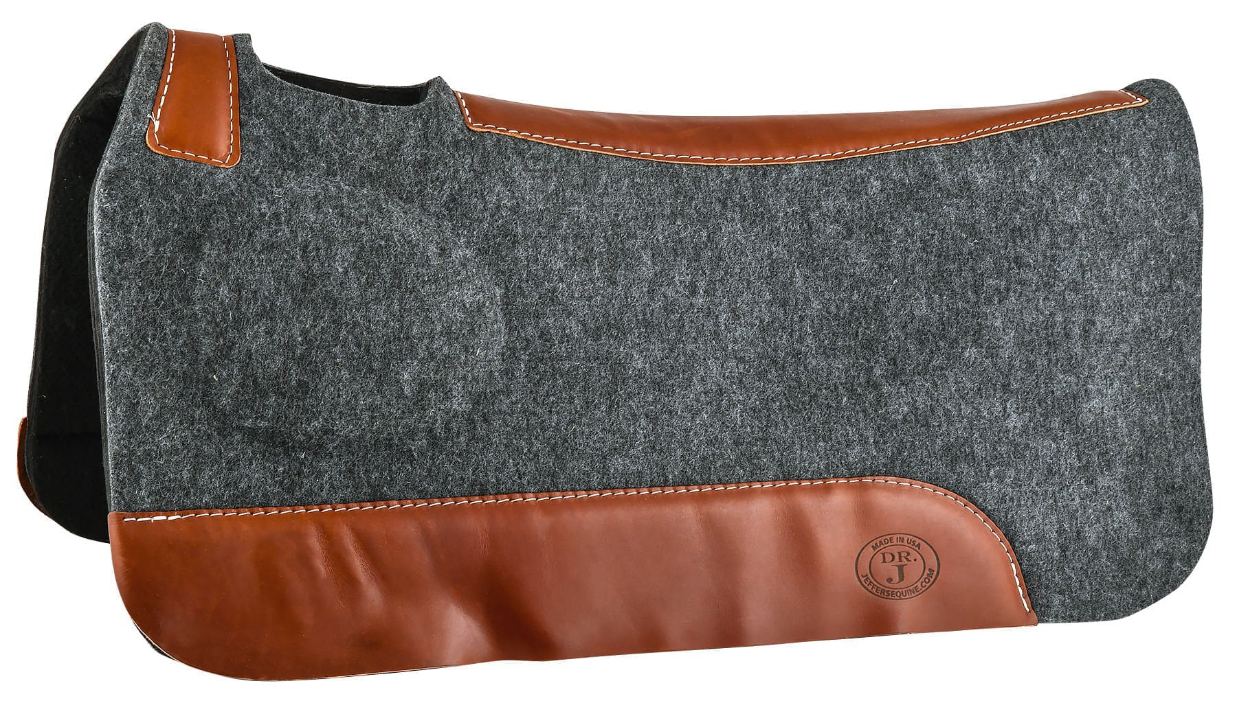 Mustang Correct-Fit Saddle Pad with Felt Bottom - Healthber