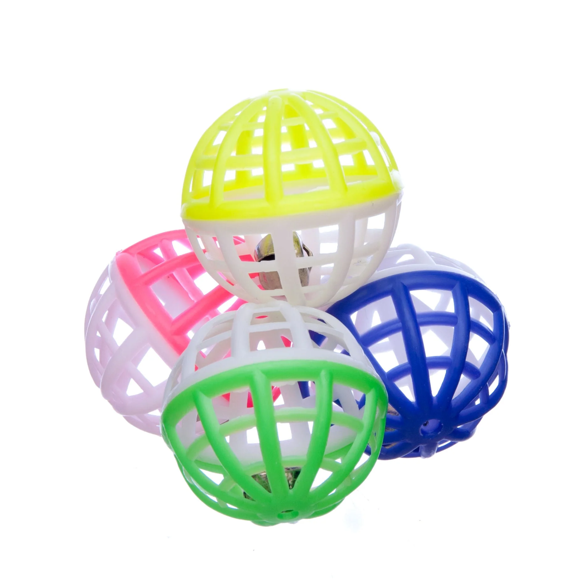 Jingle Balls Cat Toy, 4 pk - Healthber