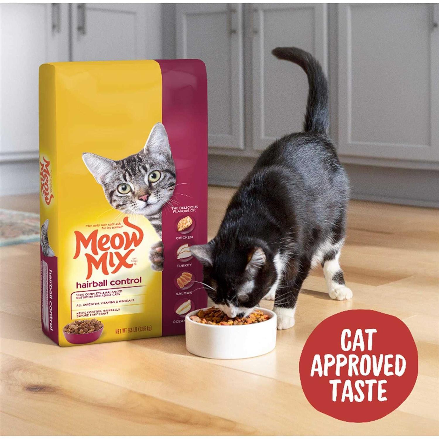 Meow Mix Hairball Control Dry Cat Food - Healthber