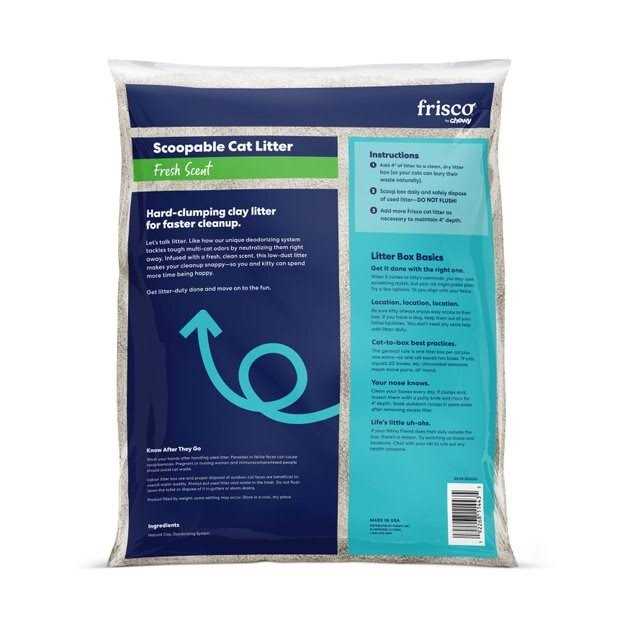 Frisco Scented Clumping Clay Cat Litter - Healthber