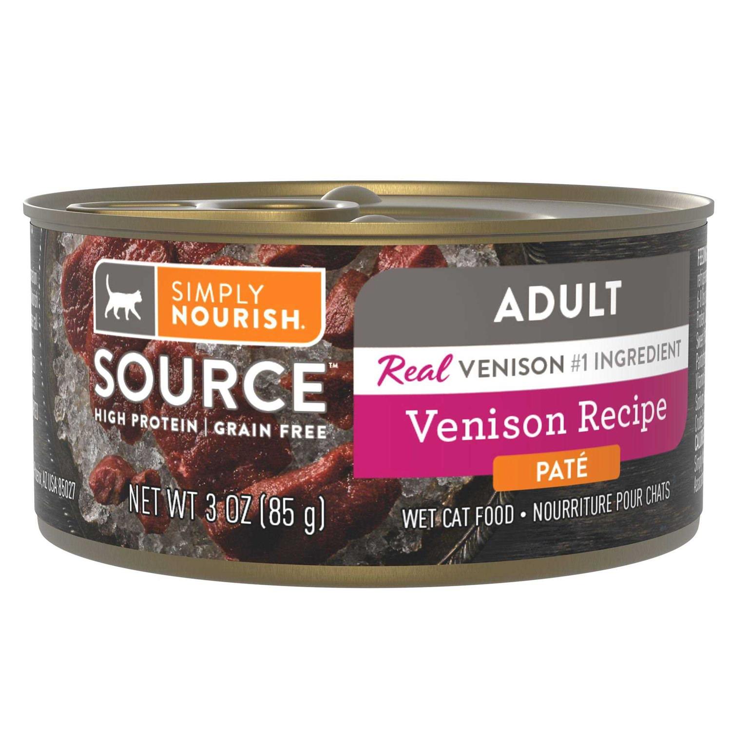 Simply Nourish SOURCE Pate Adult Wet Cat Food Natural - Healthber