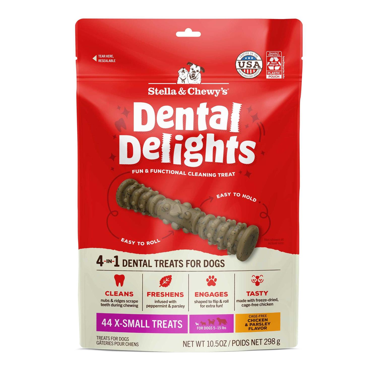 Stella & Chewy’s Dental Delights Dog Treats - Healthber