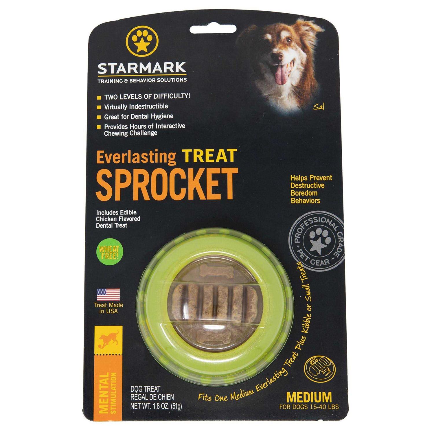 Starmark Everlasting Sprocket Treat - Healthber