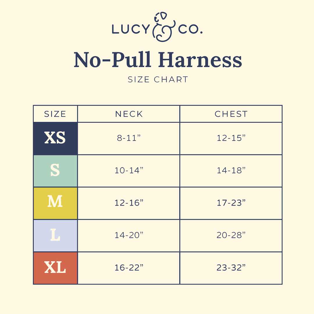 Lucy & Co. No-Pull Neoprene Dog Harness - Healthber