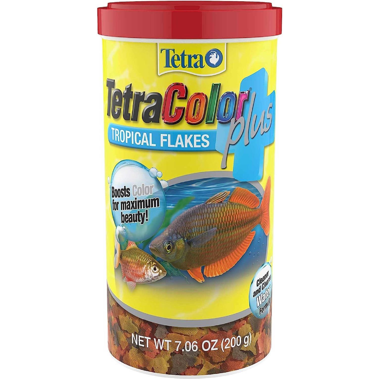TetraColor Plus Tropical Fish Food Flakes - Healthber