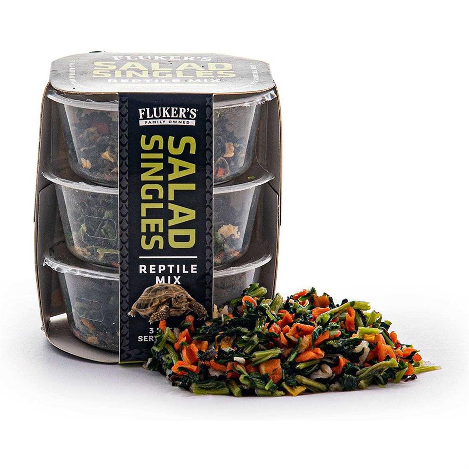 Flukers Salad Singles Reptile Blend - Healthber