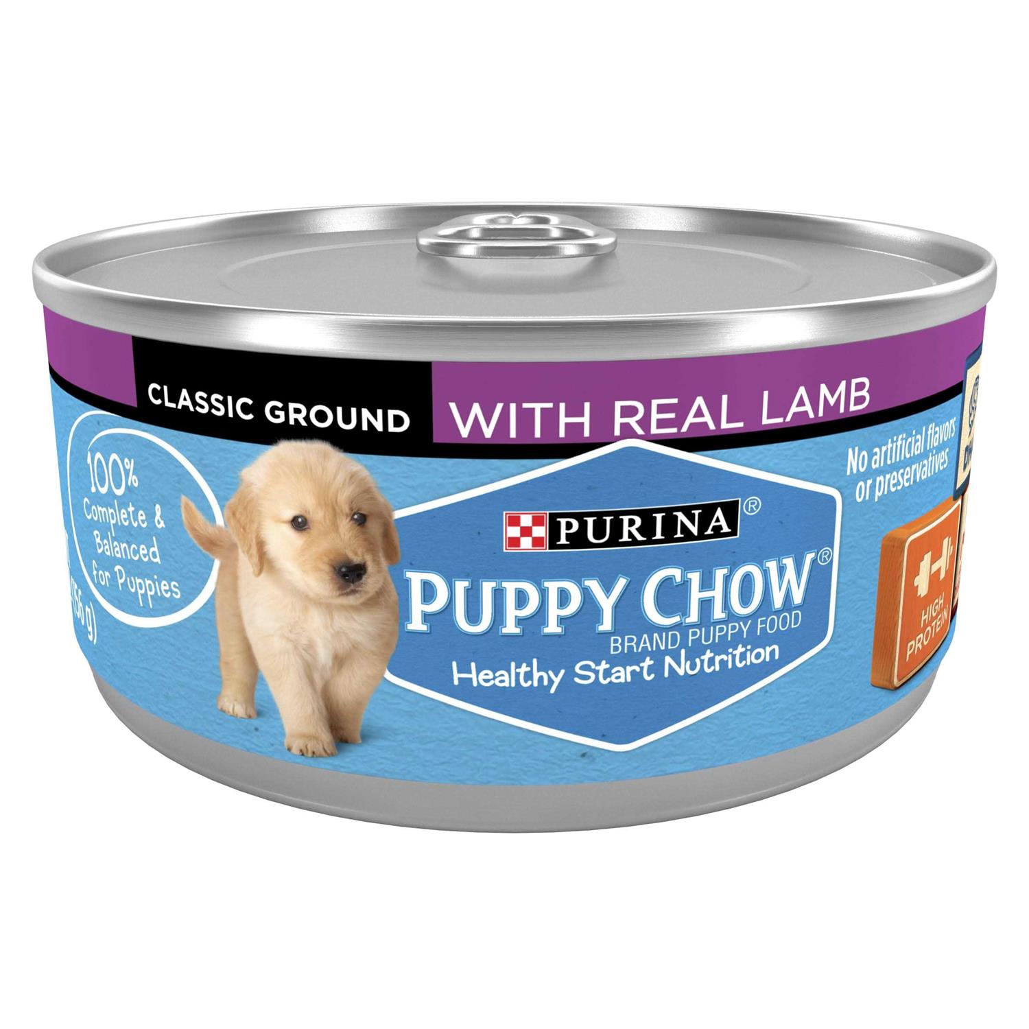 Puppy Chow Classic Ground Pate Wet Puppy Food - Healthber