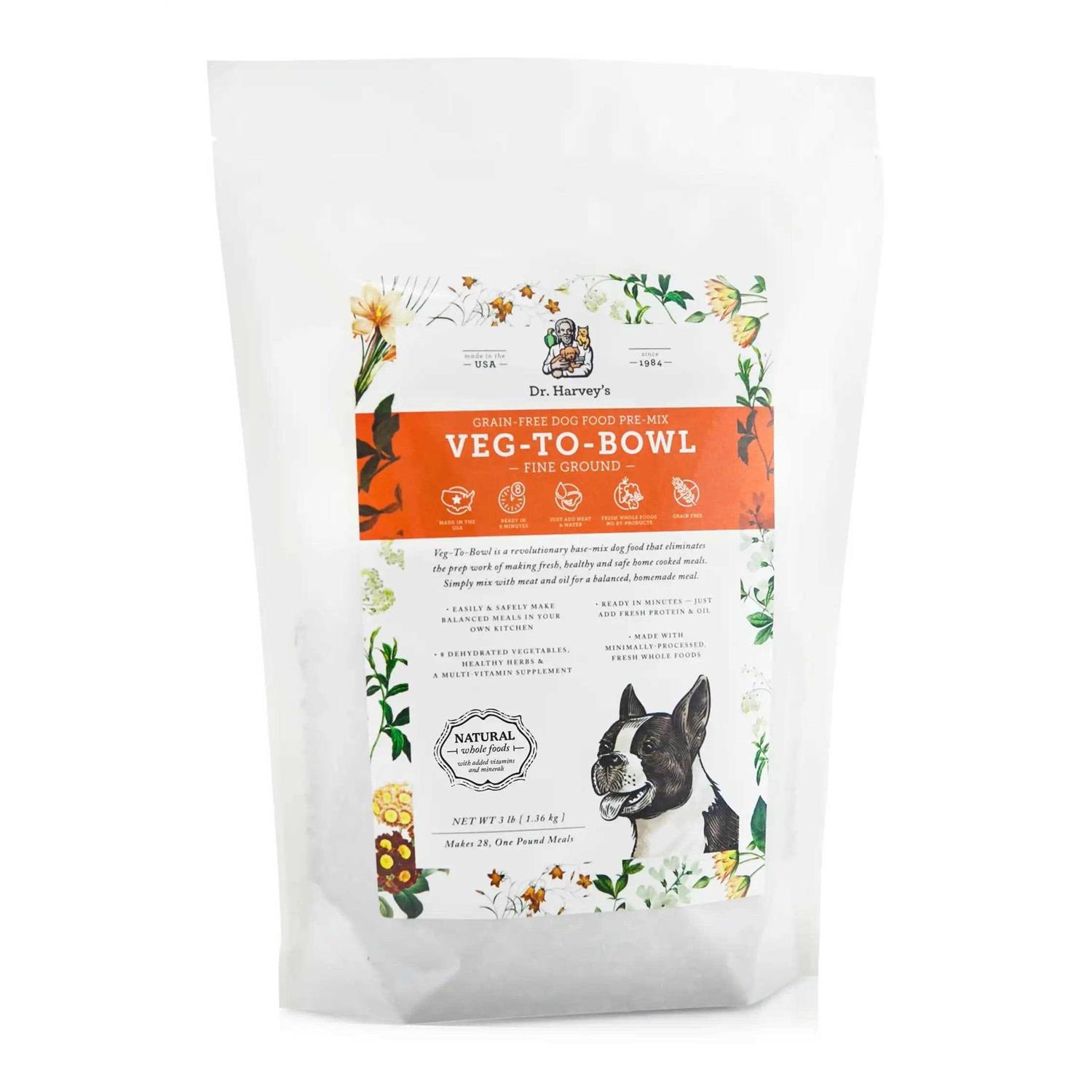 Dr. Harvey&s Veg to Bowl Fine Ground Dog Food - Healthber
