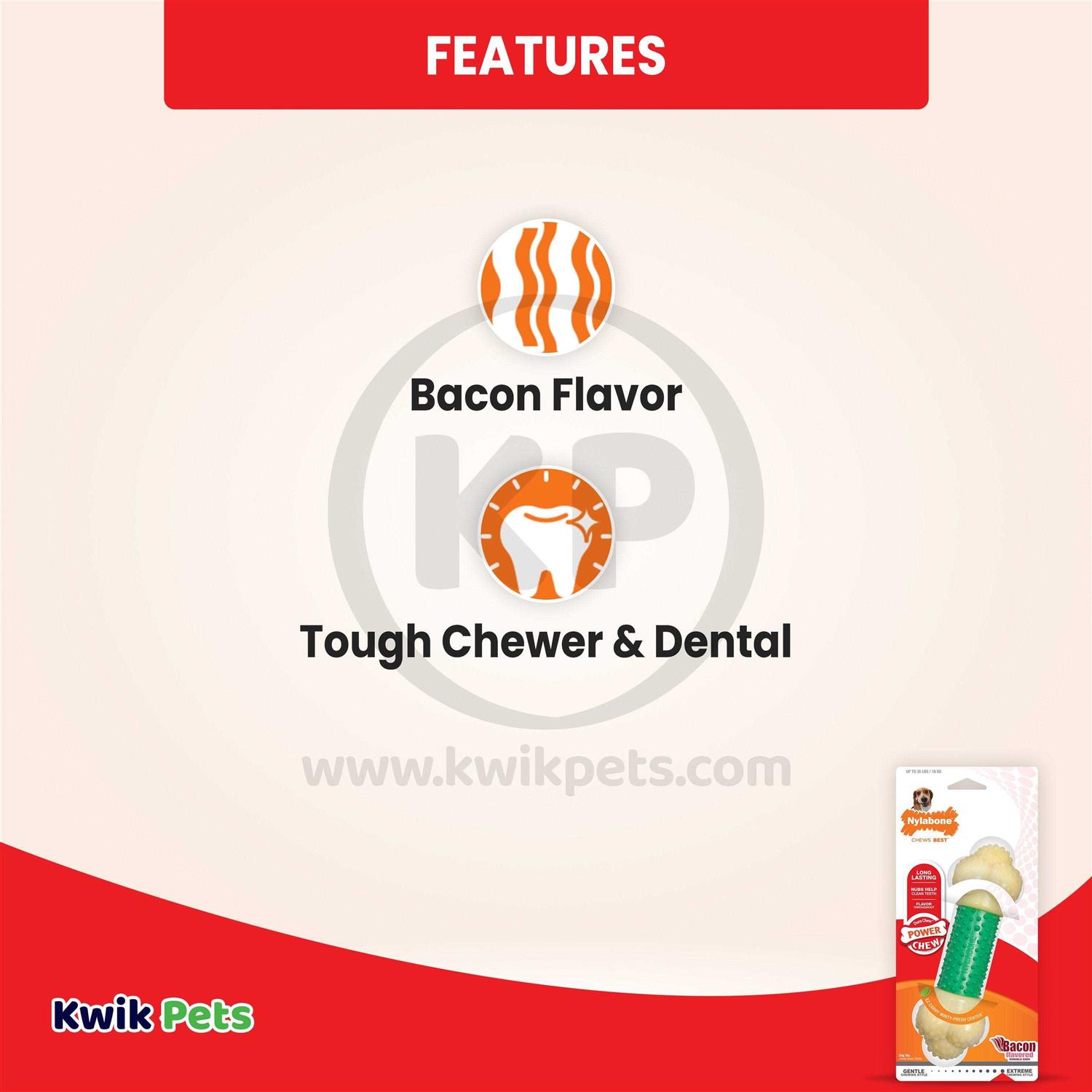 Nylabone Double Action Chew - Healthber