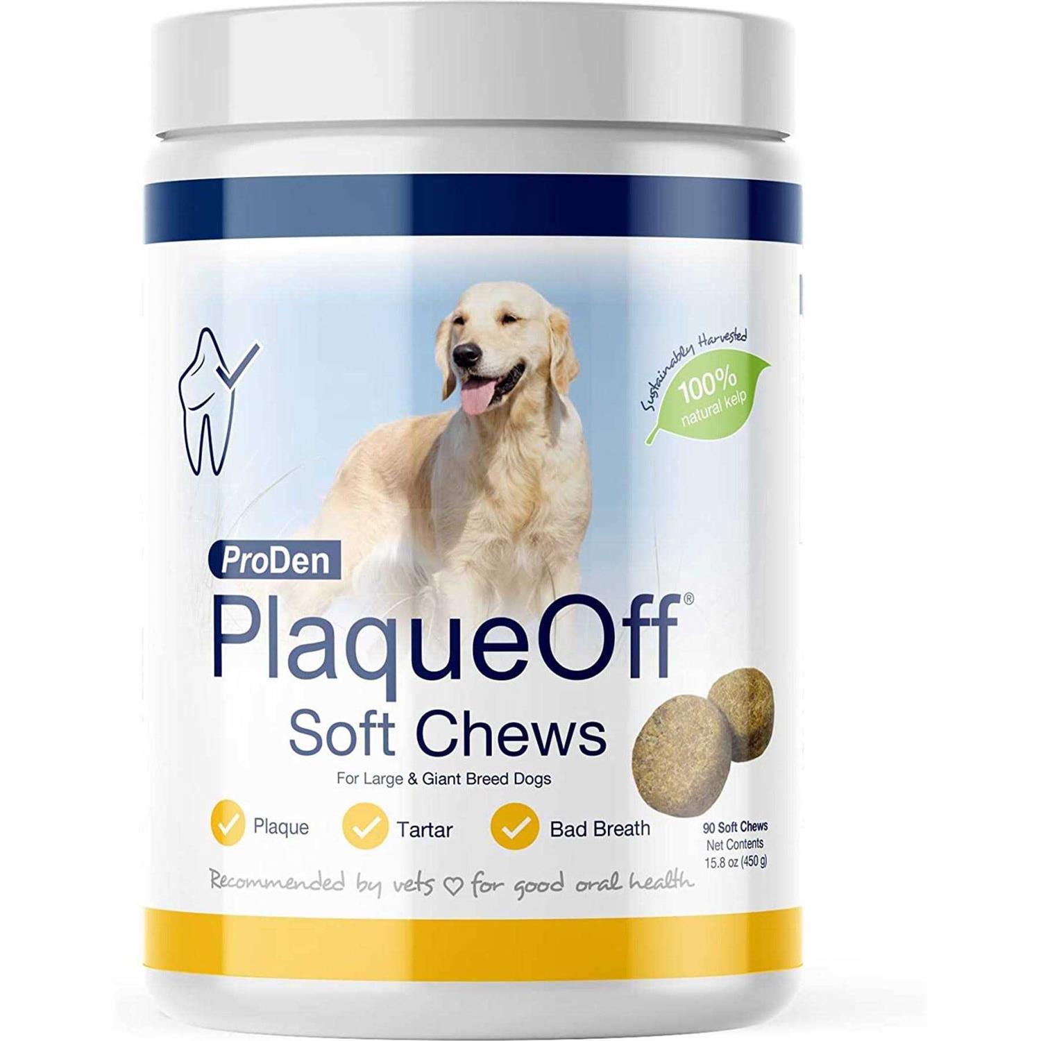 ProDen PlaqueOff Soft Chews Large & Giant Breed Dogs - Healthber