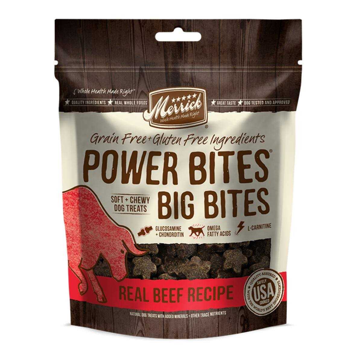 Merrick Dog Treats Power Bites - Healthber