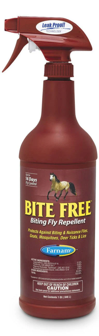 Bite Free Biting Fly Repellent, 32 oz - Healthber