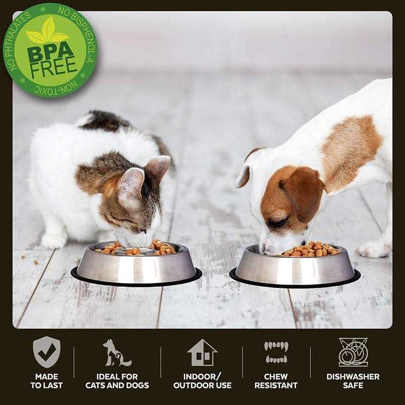 Iconic Pet Slow Feed Stainless Steel Pet Bowl - Healthber
