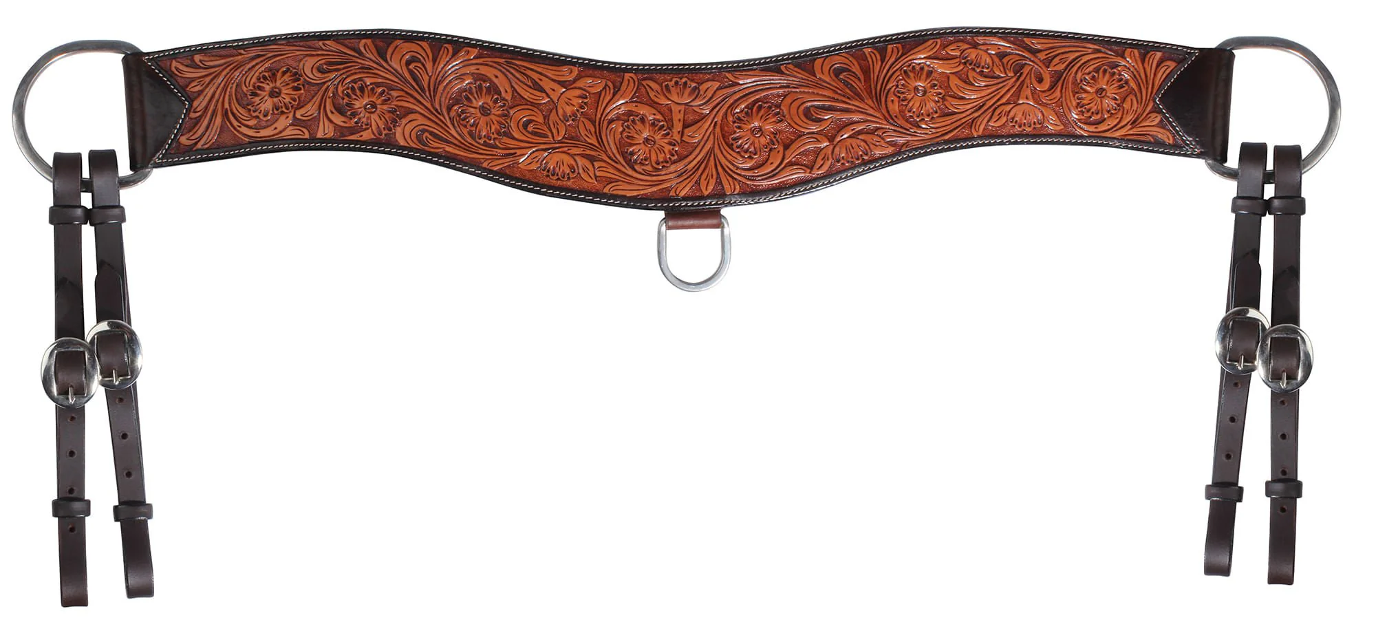 Professional's Choice Prairie Flower Steer Tripper Breast Collar - Healthber