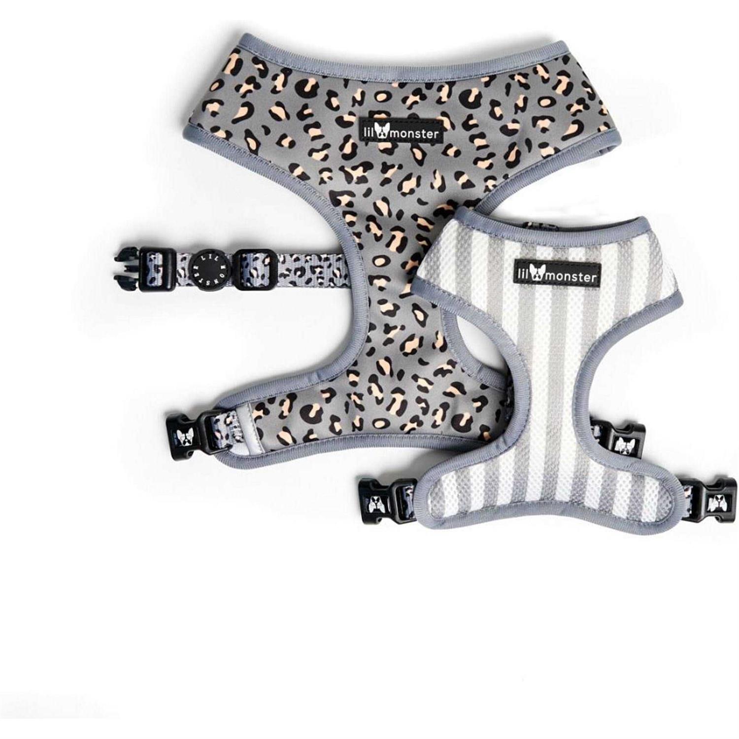 Lil Monster Pets Neoprene Reversible Dog Harness - Healthber