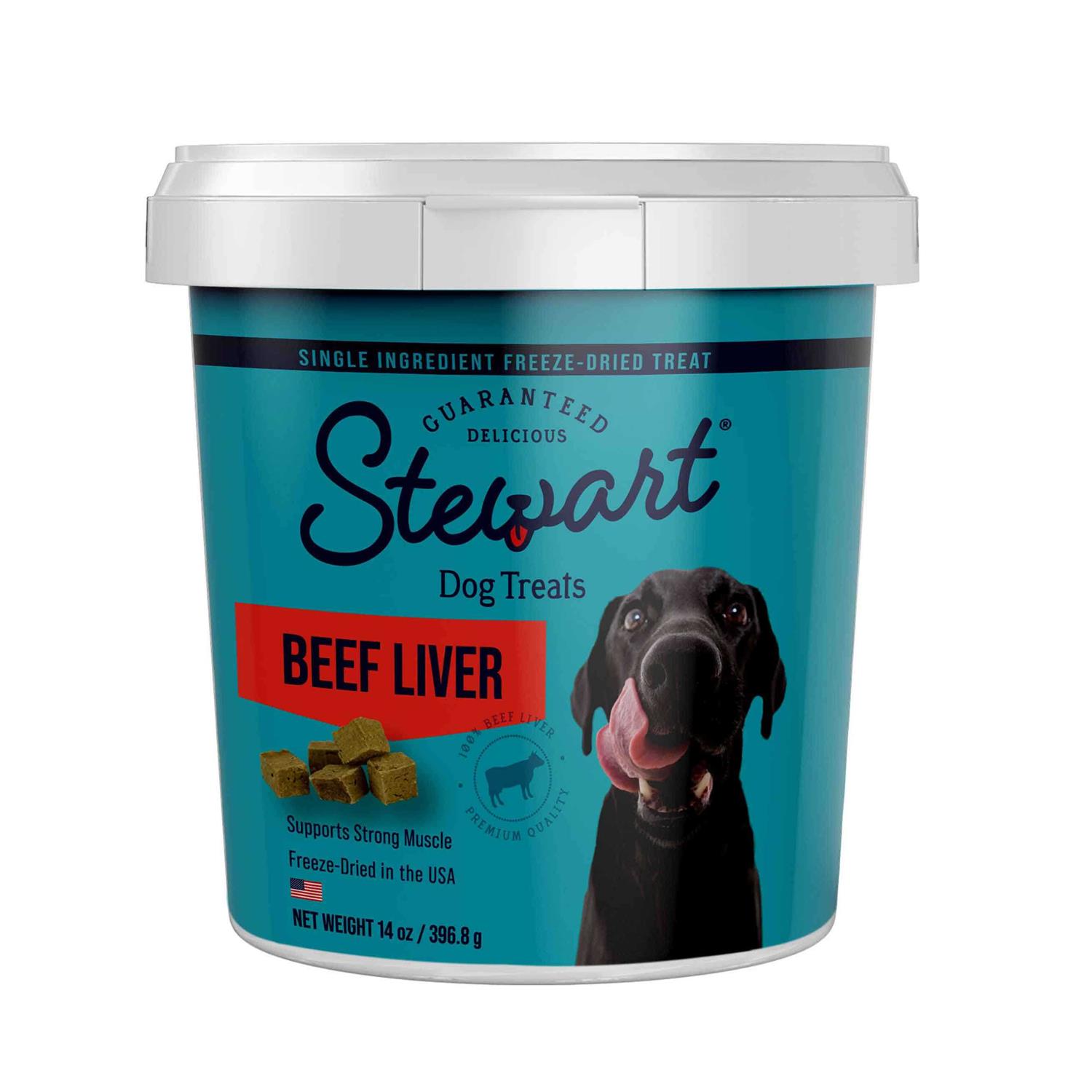 Stewart Pro-Treat Freeze Dried Beef Liver Treats - Healthber