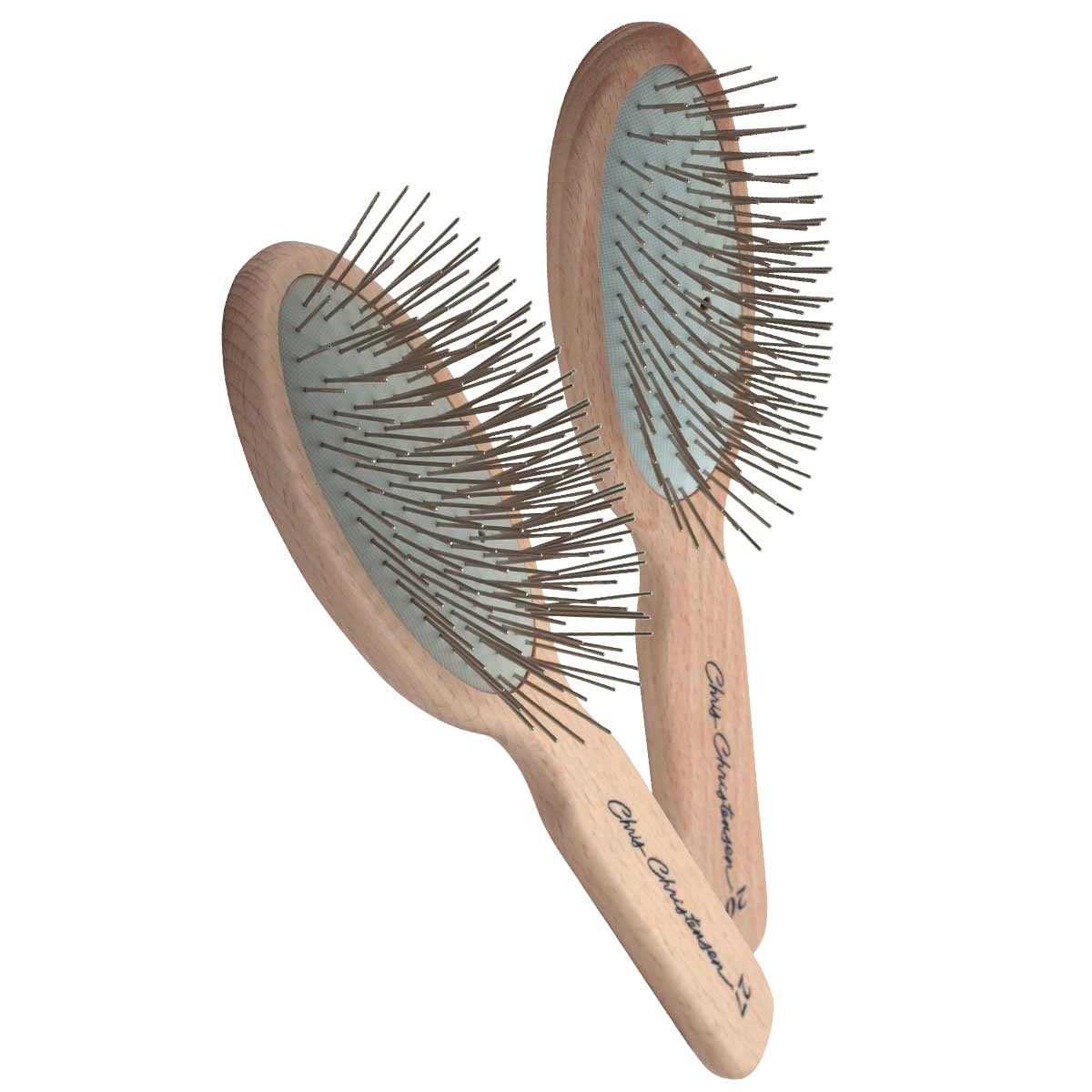 Chris Christensen Oval Pin Dog Brush, Original Series - Healthber