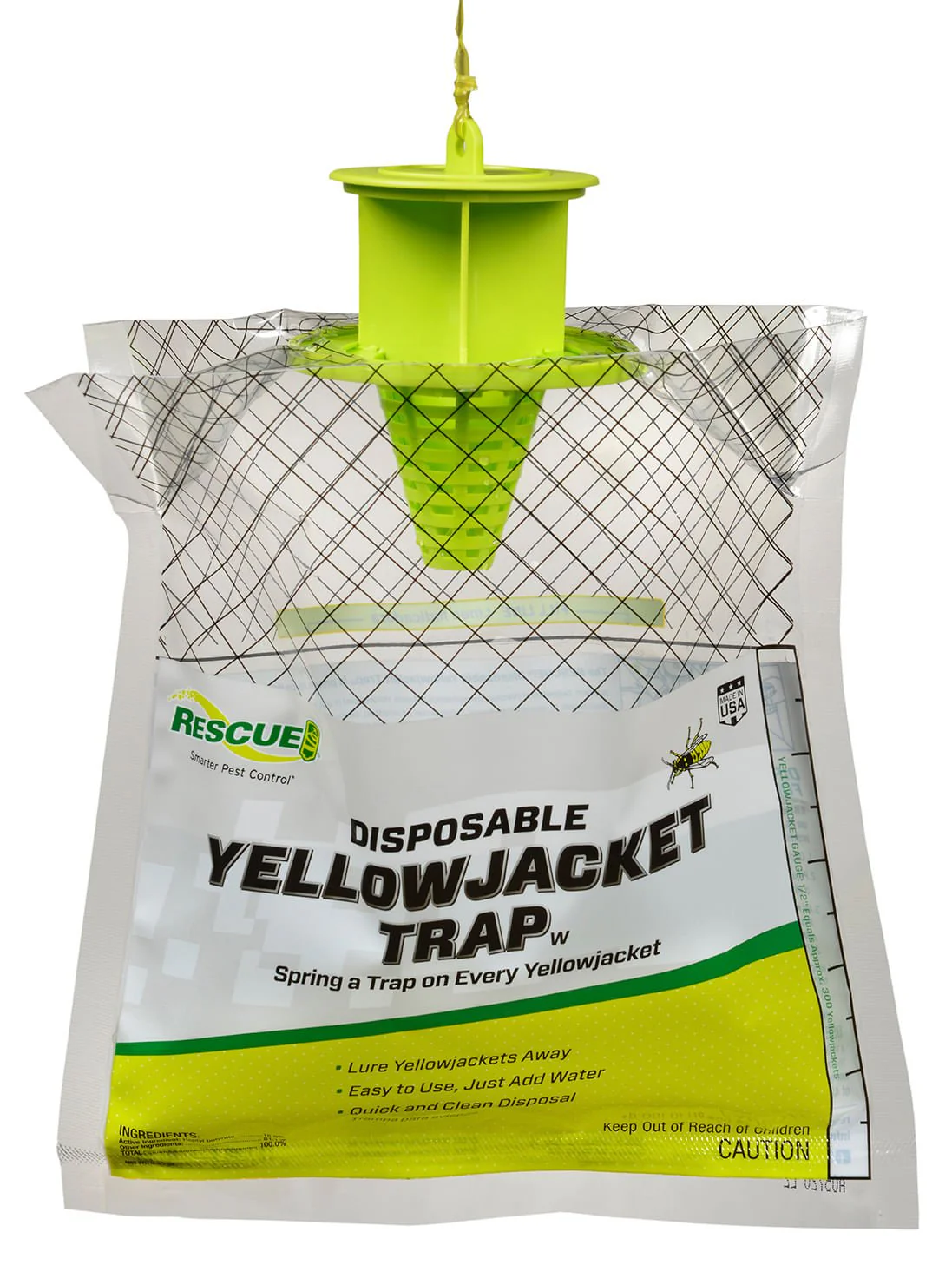 RESCUE! Disposable Yellowjacket Trap, East - Healthber
