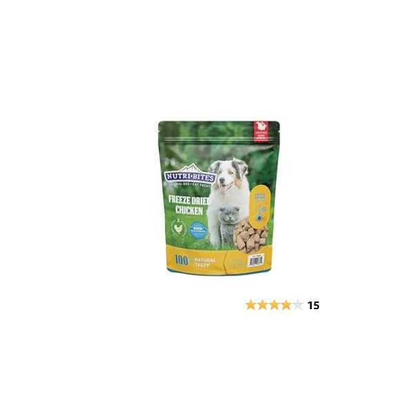 Canature NutriBites Freeze Dried Chicken Dog and Cat Treat 22 Ounce - Healthber