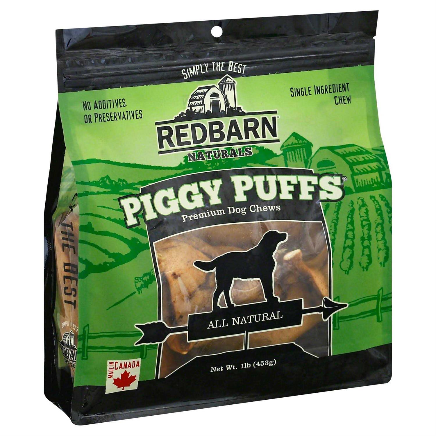Redbarn Piggy Puffs Dog Treats - Healthber