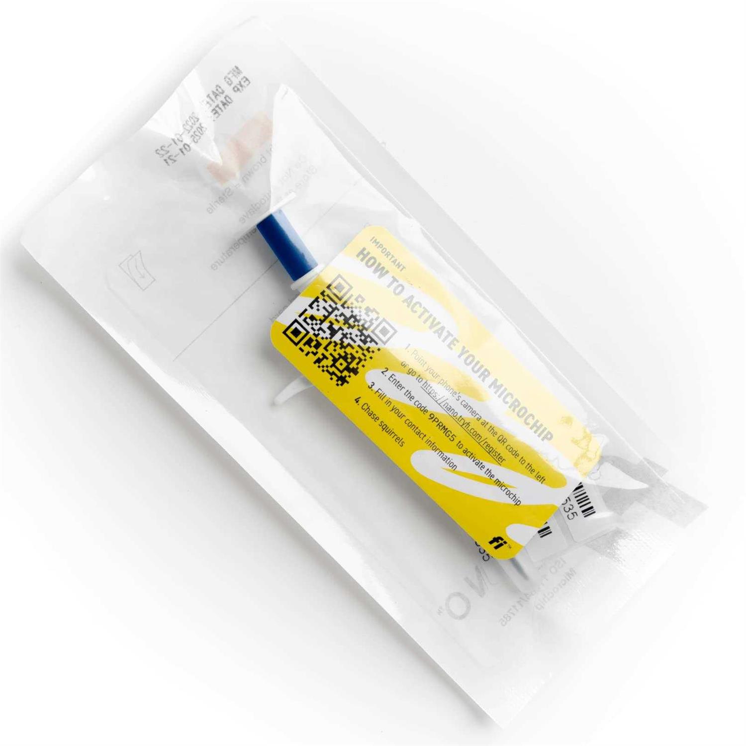Fi Nano Microchip for Dogs 1-Pack - Healthber