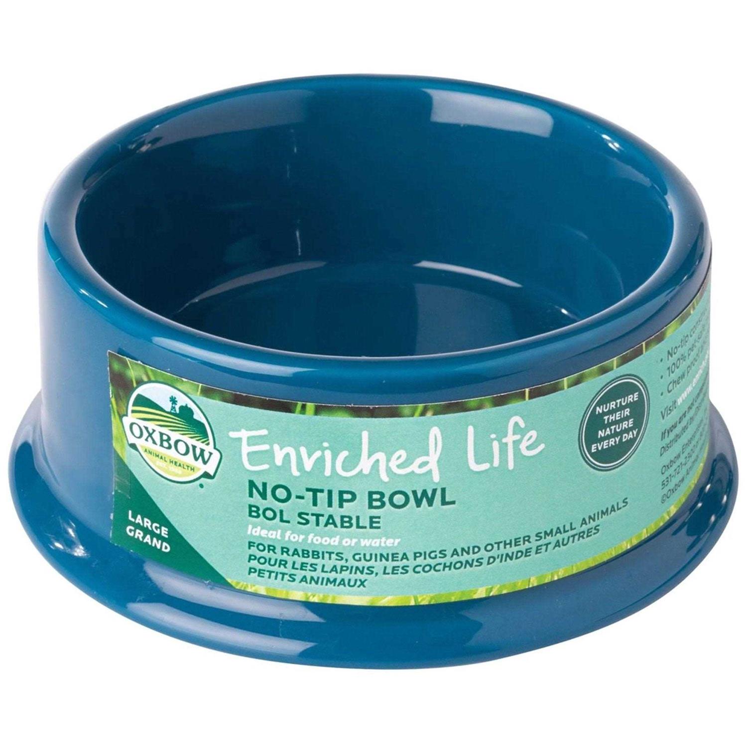 Oxbow Enriched Life No-Tip Small Animal Bowl - Healthber