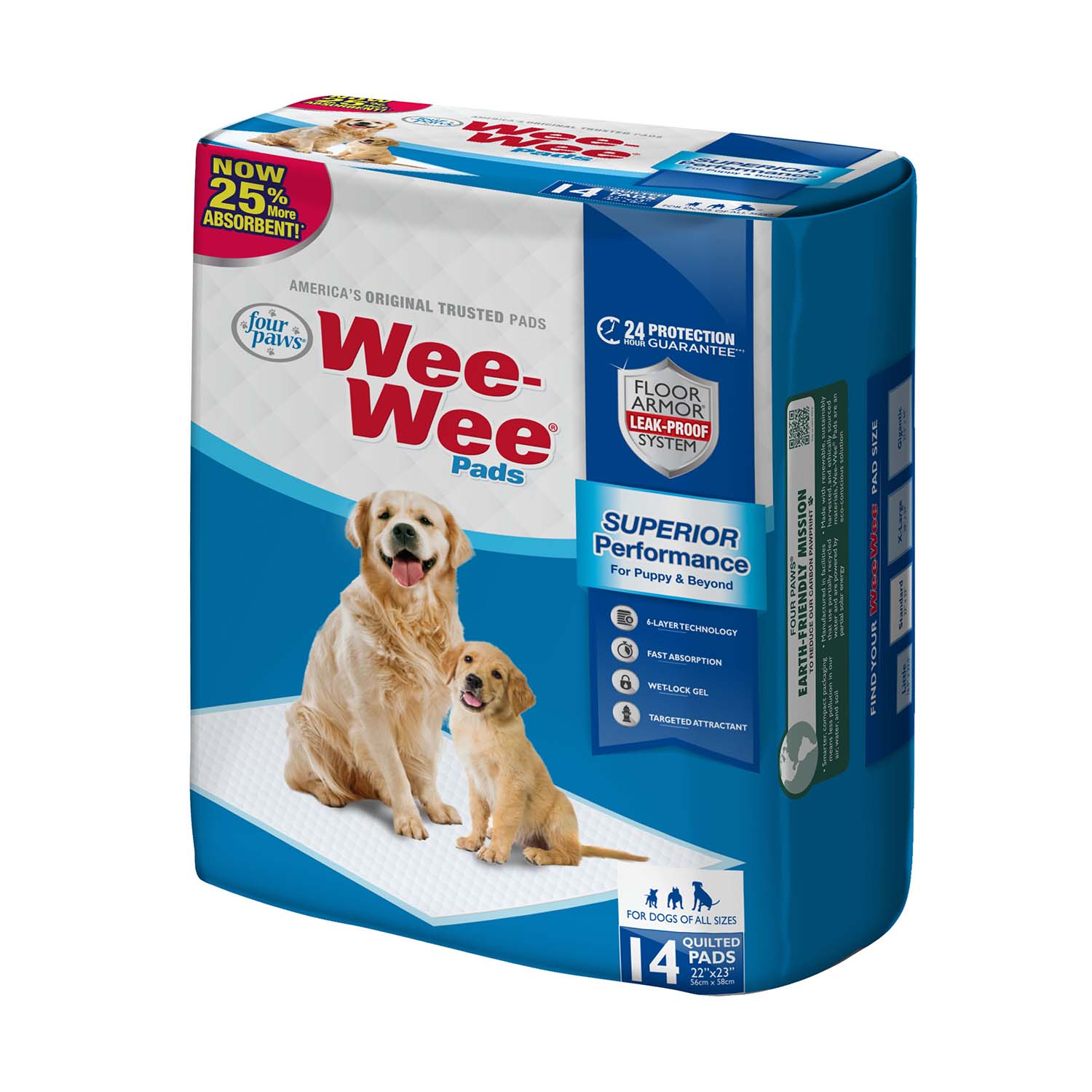 Wee-Wee Superior Performance Dog Pee Pads - Healthber