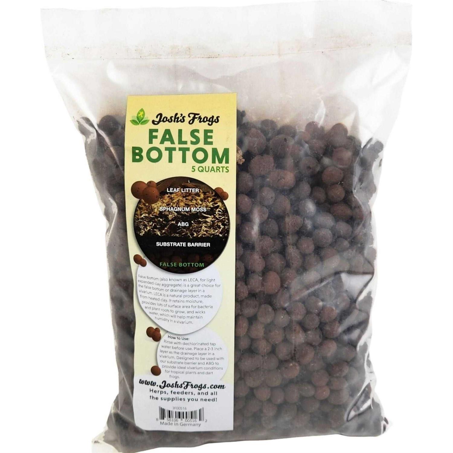 Josh’s Frogs False Bottom - Healthber
