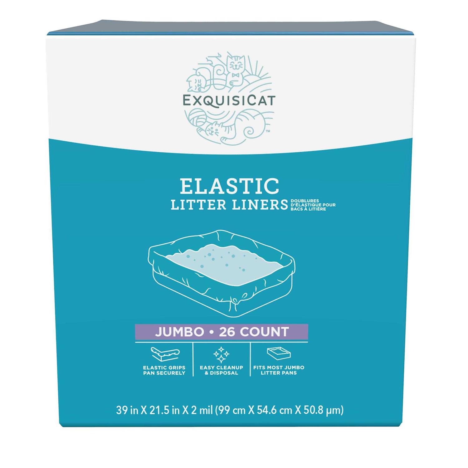 Exquisicat Elastic Litter Liners - Healthber