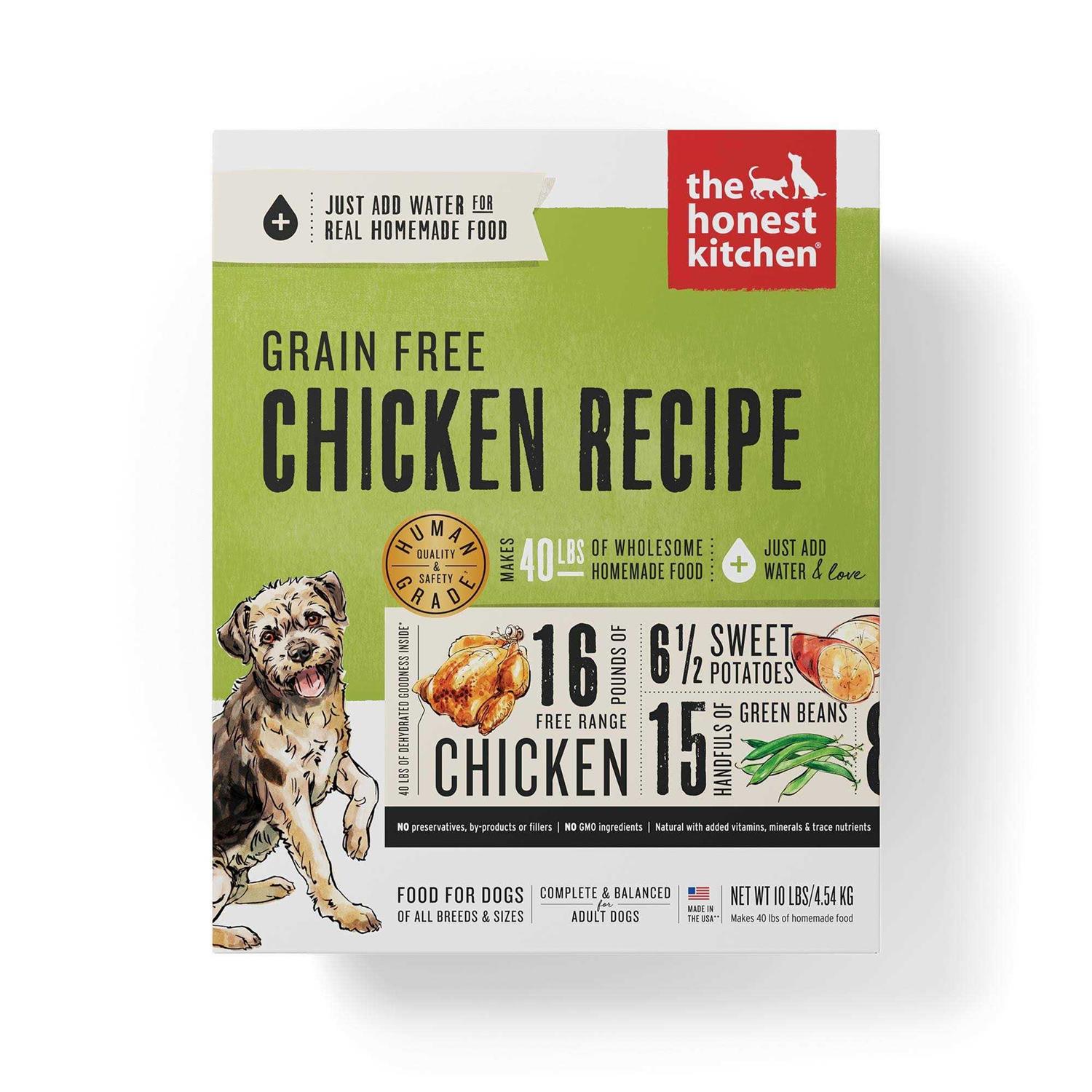 The Honest Kitchen Dehydrated Grain Free Chicken Dog Food - Healthber