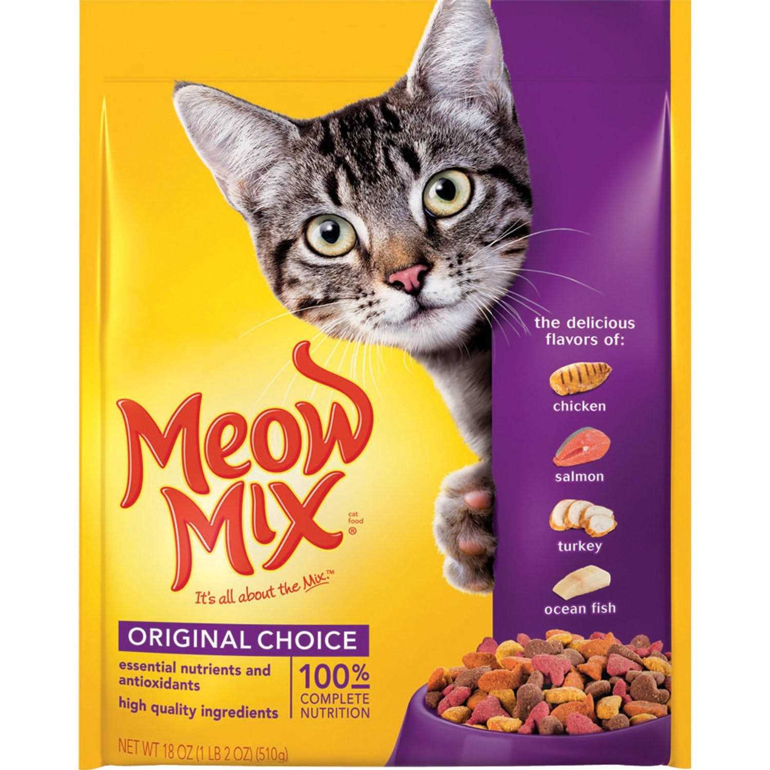 Meow Mix Original Choice Cat Food - Healthber