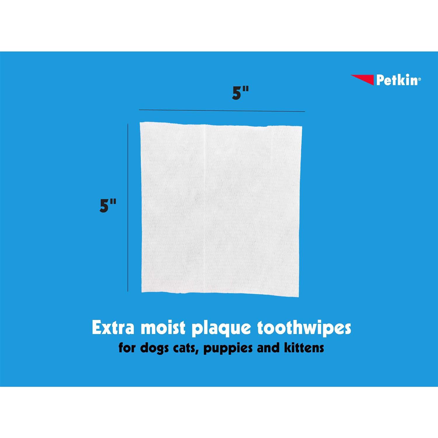 Petkin Tooth Wipes - Healthber