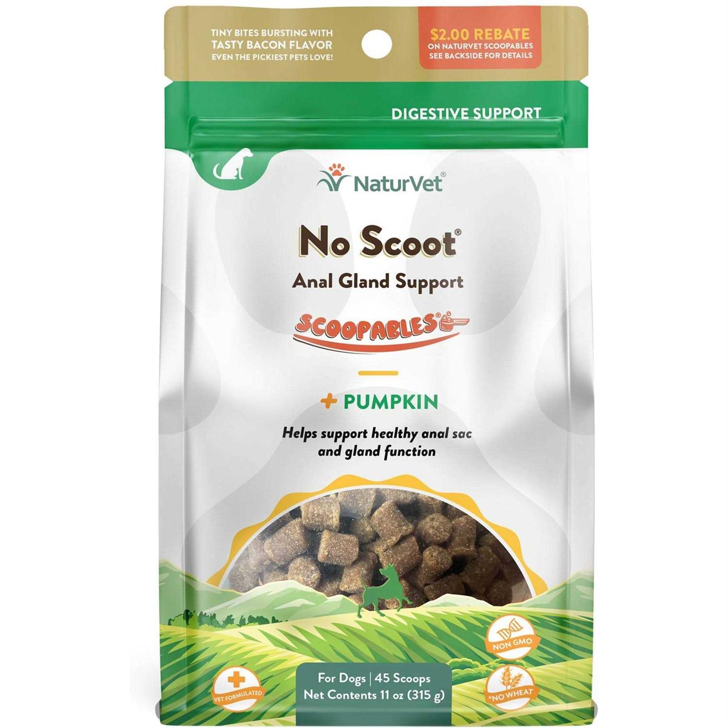 NaturVet Scoopables No Scoot Anal Gland Support - Healthber